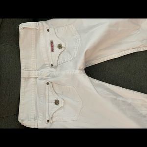Hudson white jeans